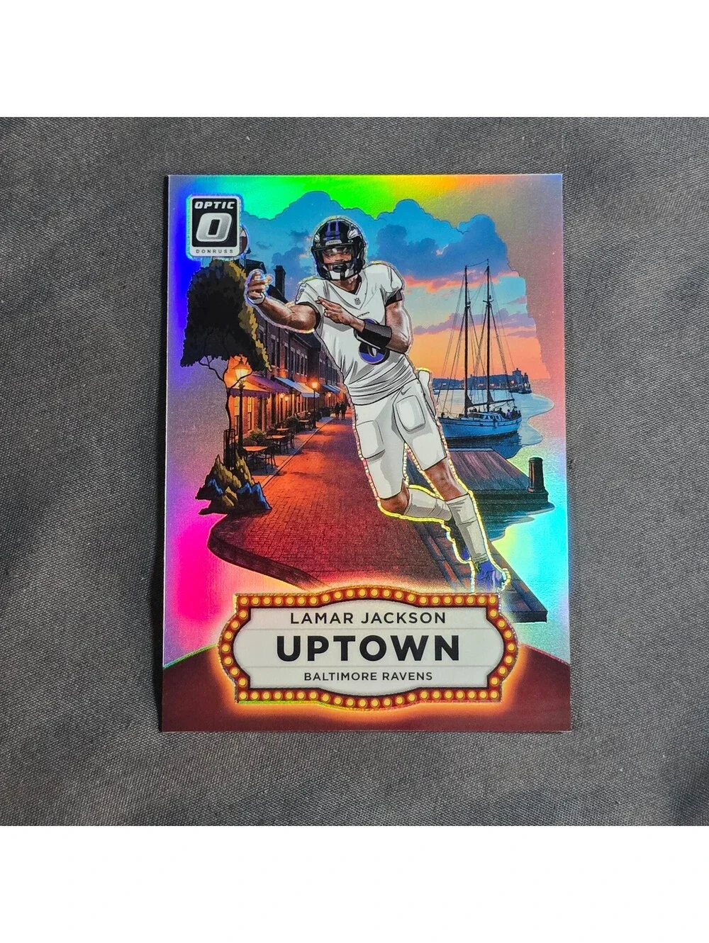 2025 Panini Donruss Optic - Uptowns Lamar Jackson #13
